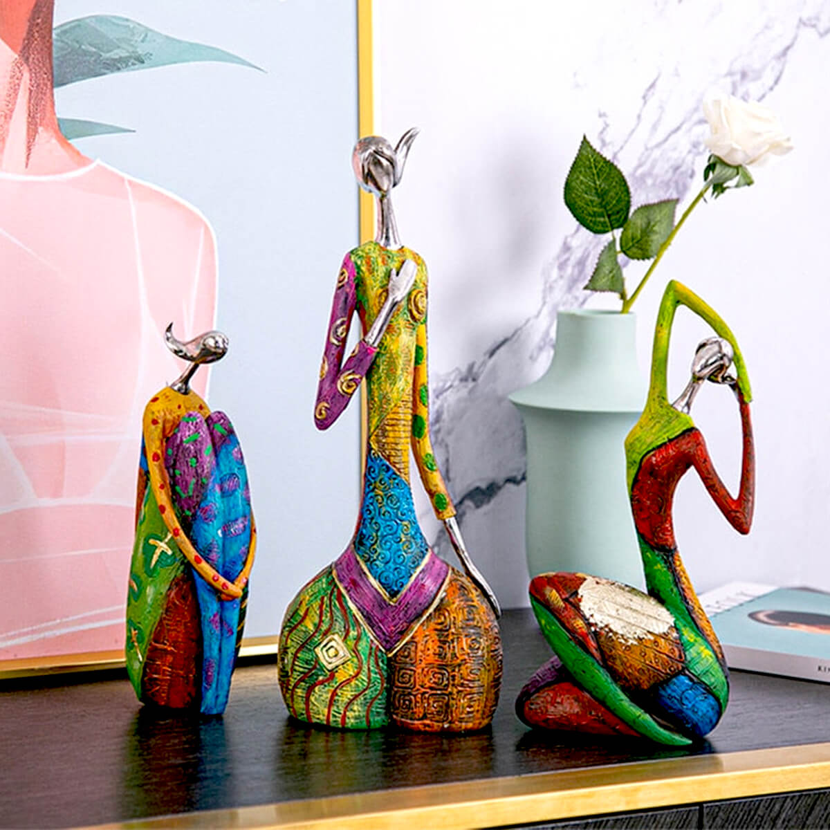 ArteLina – Farbige Figur für Stilbewusste | 50% RABATT