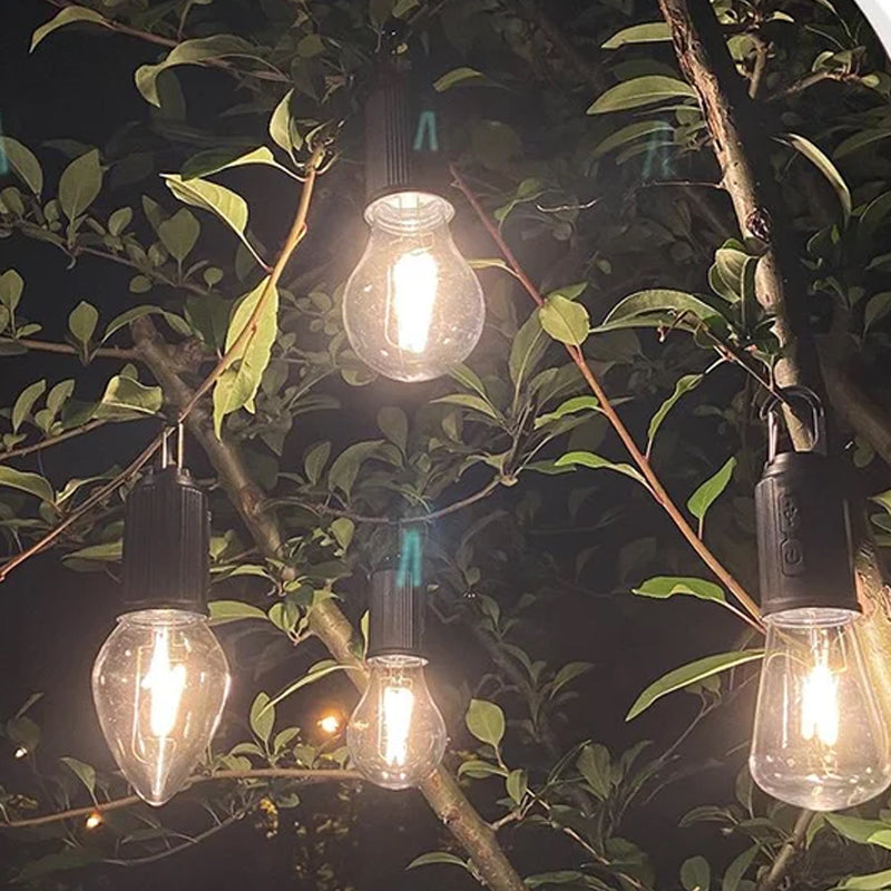 LumiPro – Wiederaufladbare Vintage-Hängelampe | 1+2 GRATIS