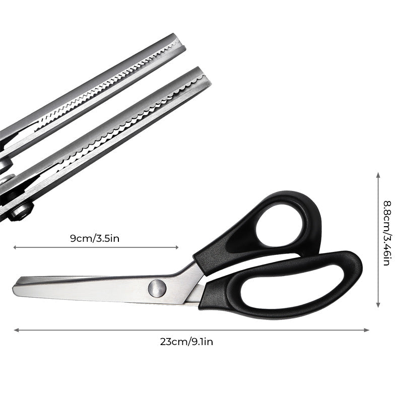 Multifunktionale scharfe Spitzenschere | 1+1 GRATIS