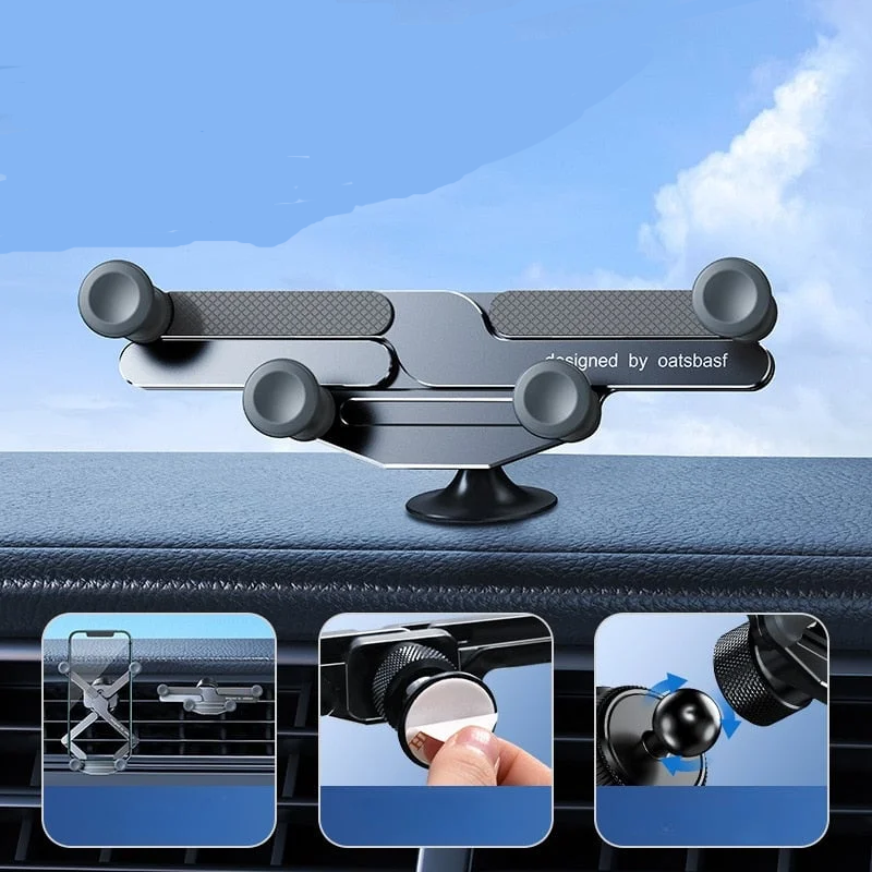 SuperView - Drehbarer Autotelefon-Halter | 50% RABATT