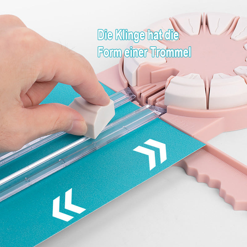CutMaster - 12-in-1 Papierschneider – perfekte Schnitte für jedes Projekt | 50% RABATT