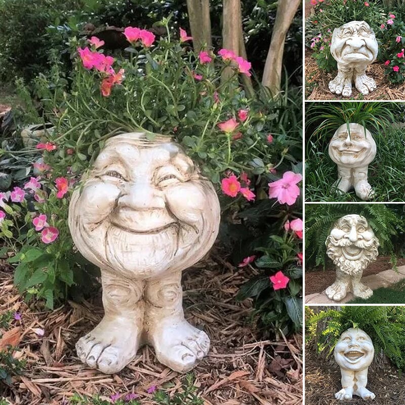 GrinPot – Lustiger Blumentopf mit Charakter | 50% RABATT