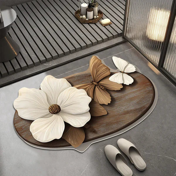 FloraStep™ – 3D Badteppich mit Sicherheit | 50% RABATT