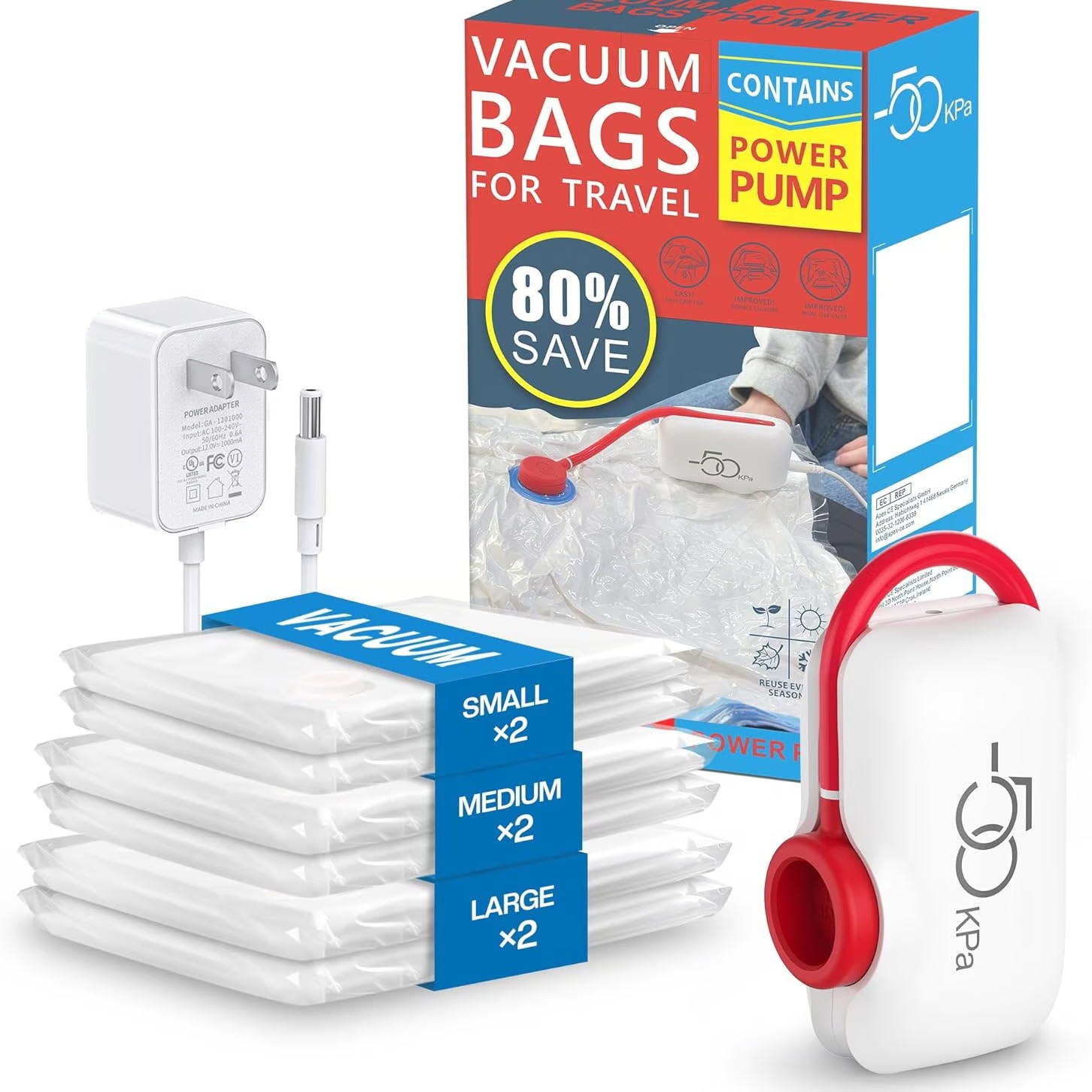 SpaceSaver™ – Kompressionsbeutel | 50% RABATT