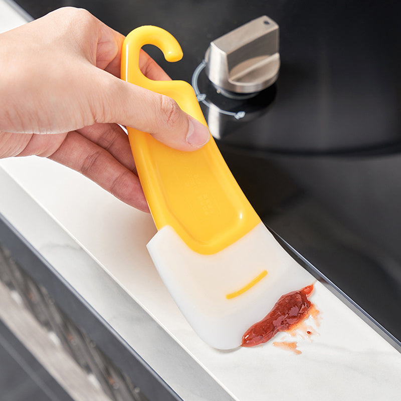 Silikonschaber zur Reinigung von Lebensmitteln | 2+2 GRATIS