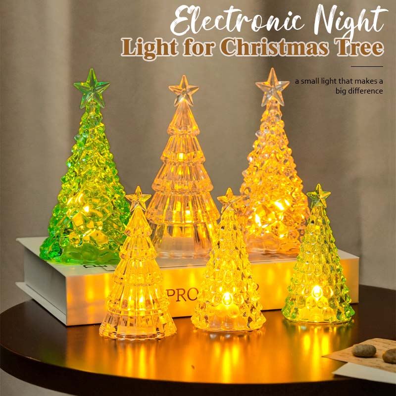 LightJoy – Elektronische Weihnachtsbaum-Nachtlampe | 1+1 GRATIS