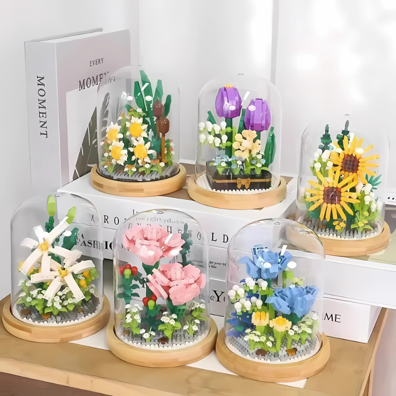 Florales Puzzle - Wartungsfreie Dekoration für Ihr Zuhause