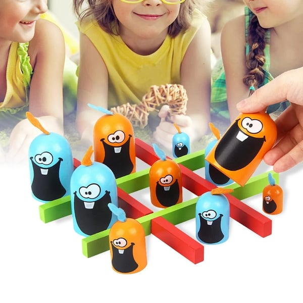 BrainMates - Gobblet Gobblers Spielzeug für Kinder | 50% RABATT