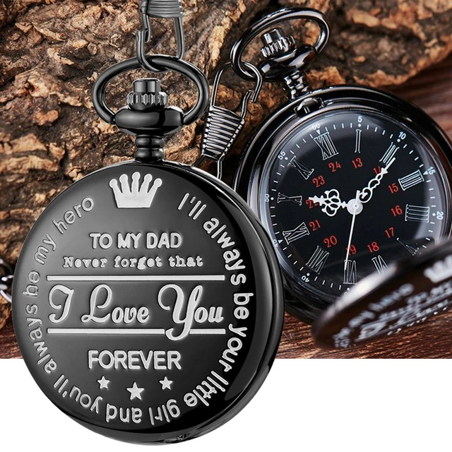 Variant image for Taschenuhr Herren Silber - Elegantes Design mit Kette, Personalisierbar-4