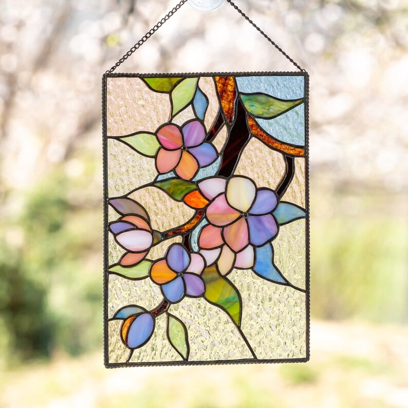 Kardinal Buntes Fenster Panel