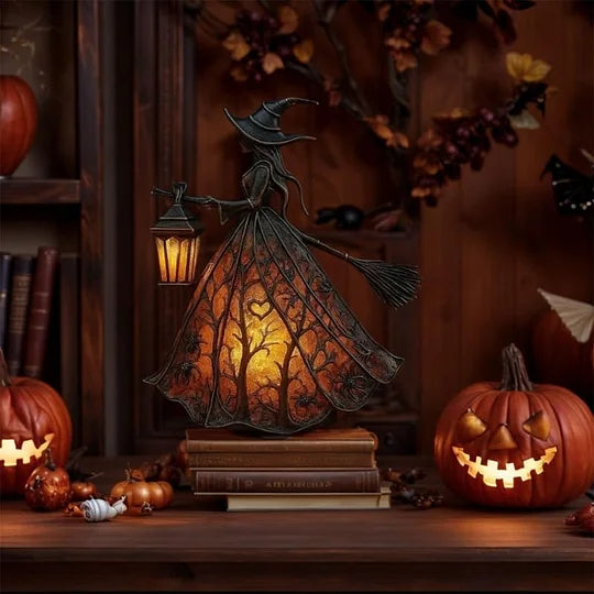 SpookyGlow – Halloween-Hexenlaterne