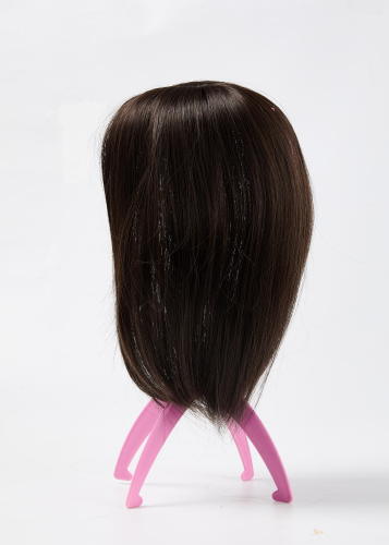 Natürliches Haarteil mit Pony für Frauen | 1+1 GRATIS