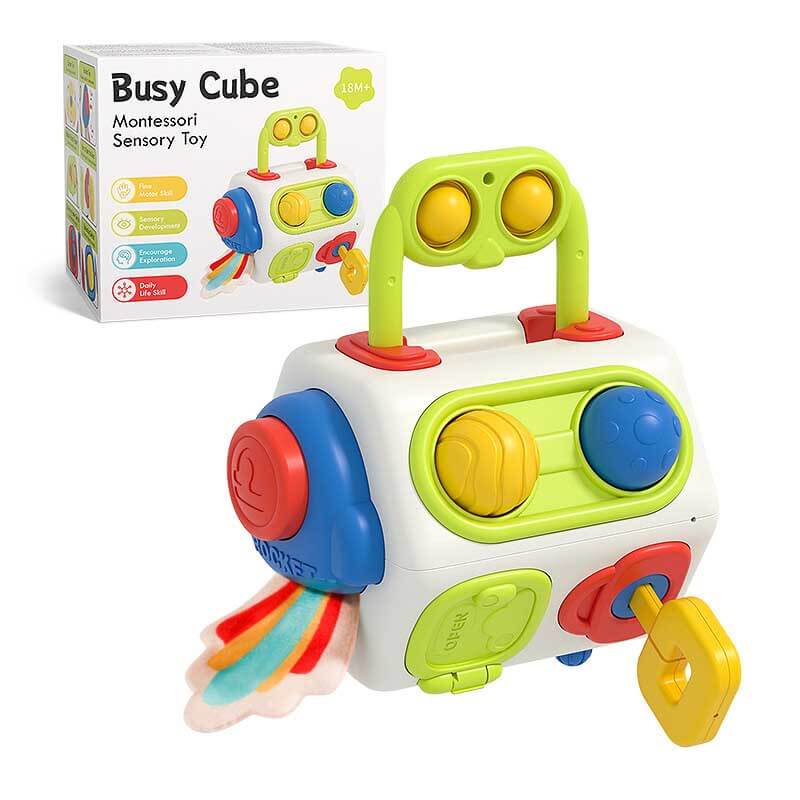 Ocerar™ Montessori Frühes Lernen Busy Box | 50% RABATT