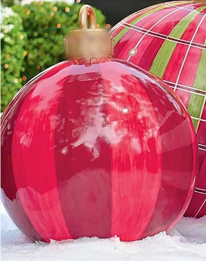 GlowSphere – Outdoor Weihnachts-PVC-Aufblasbare Dekokugel