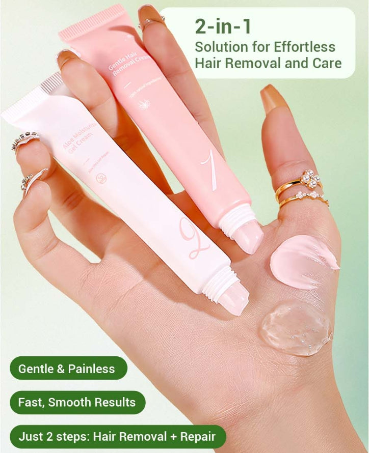 Haarentfernungscreme-Set für Frauen