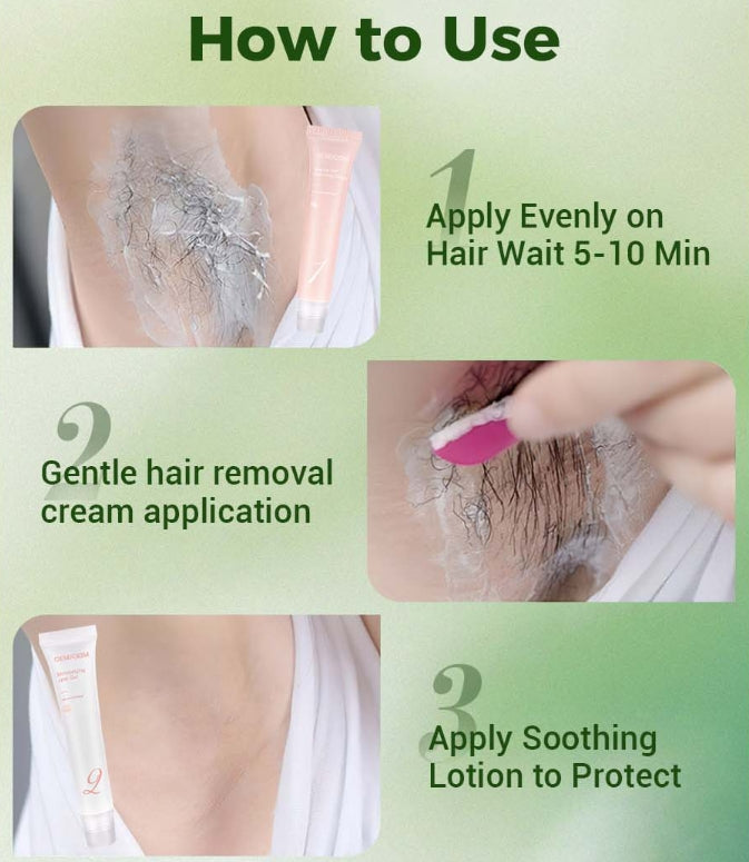 Haarentfernungscreme-Set für Frauen