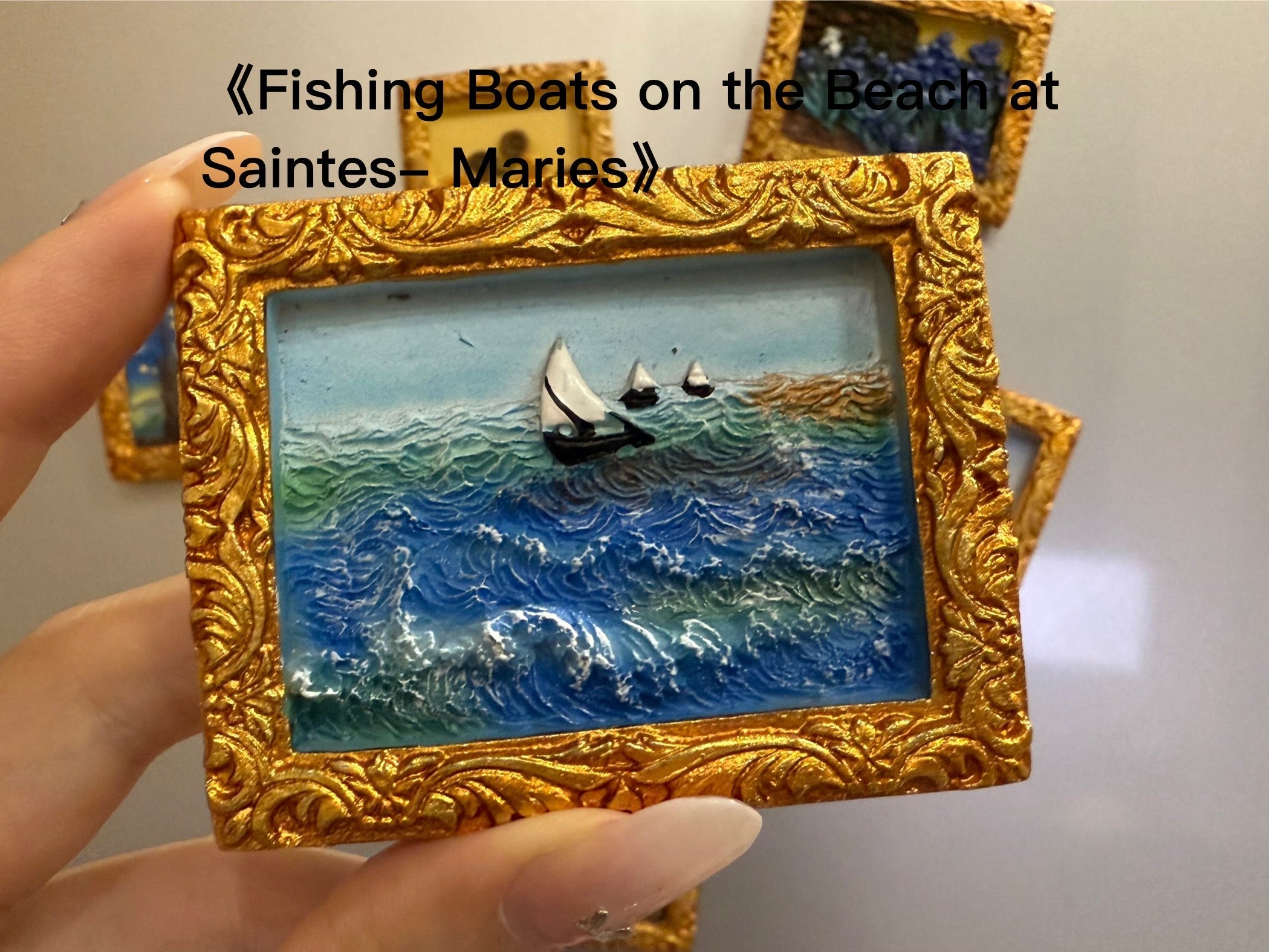 ArtMag Gold – 3D Van-Gogh-Kunstmagnete | 1+1 GRATIS