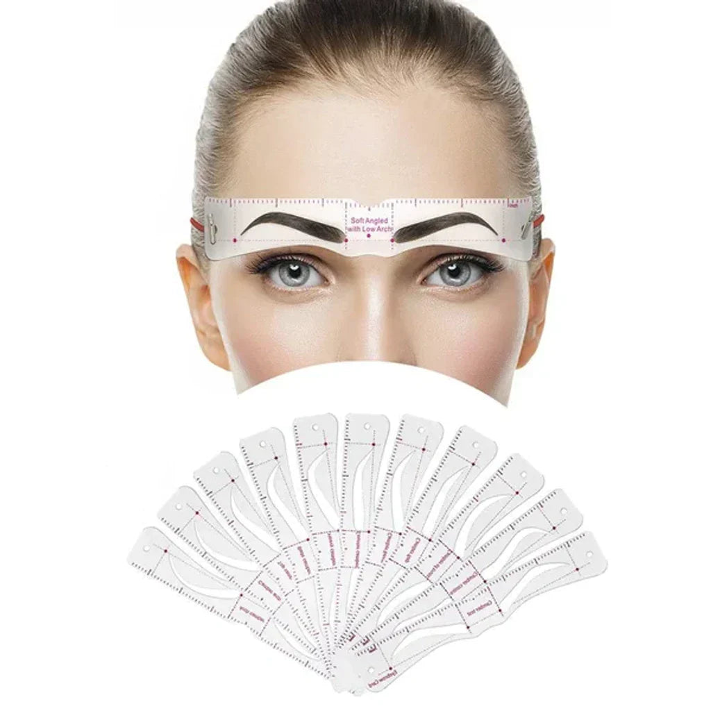 InstaBrau™-Schablonen-Set (12 Stück) | 50% RABATT