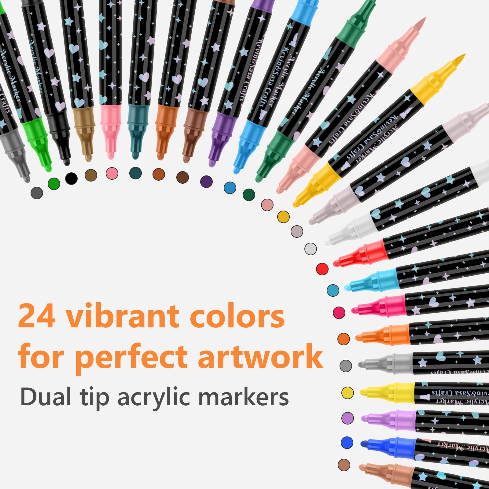SparkArt – Glitzer-Marker mit zwei Spitzen
