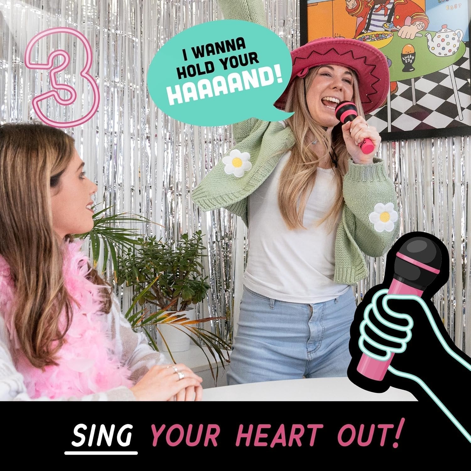 SingRush - Schnapp dir das Mikrofon | Das Partyspiel für Leute, die nicht singen können!