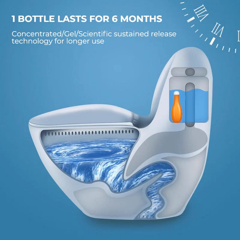 Bowling™ – Blue Bubble Toilet Bowl Cleaner | 1+1 GRATIS