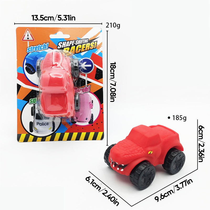 FlexiCar™ – Knetbares, Deformierbares Lernspielzeugauto für Kinder | 1+2 GRATIS
