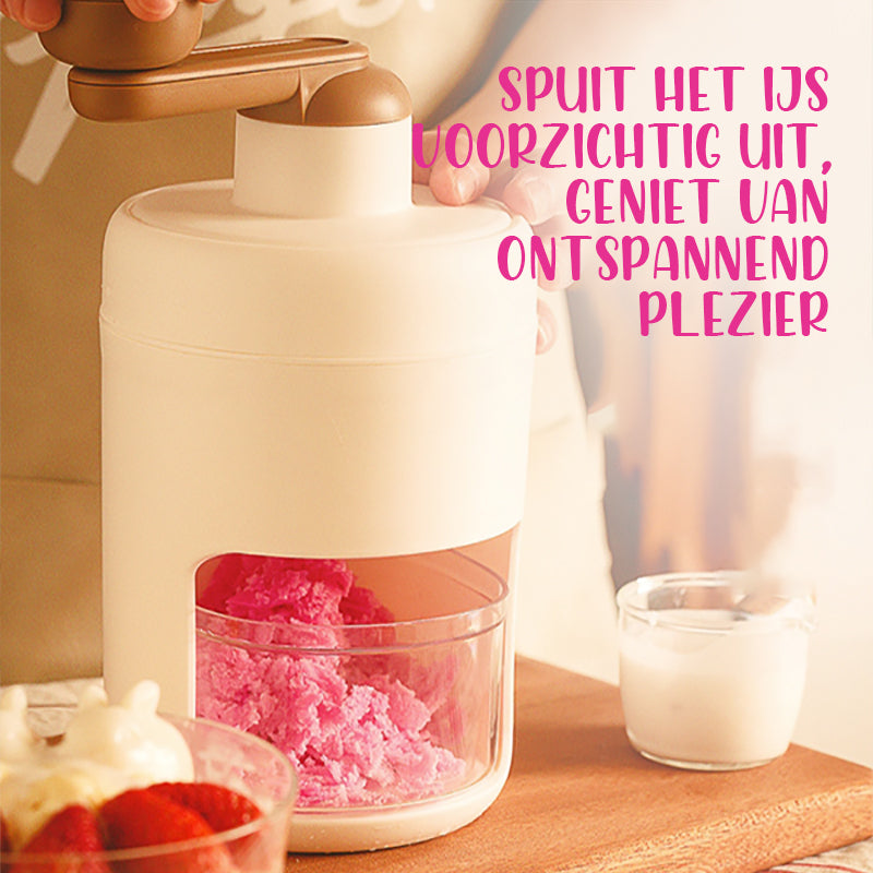 FrostyFun™ Tragbare Eisraspel Für Zuhause