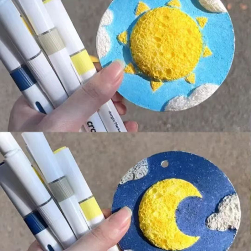 FoamArt - 3D-Leinwand | Das magische Schwamm-Malset | 10+20 GRATIS