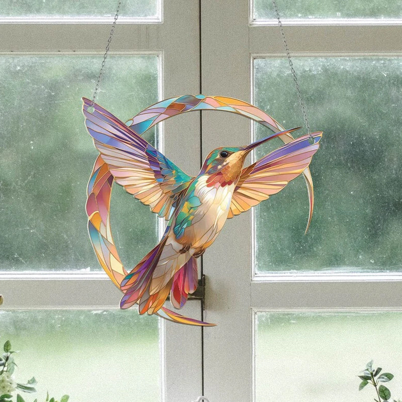 Acryl-Kolibri-Anhänger
