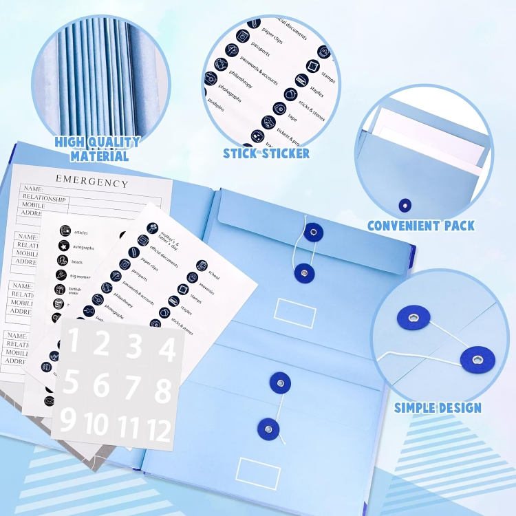DocuGuard Pro - Notfallordner Dokumenten-Organisator | 50% RABATT
