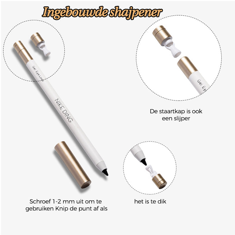 Schnell trocknender und wasserfester Eyeliner