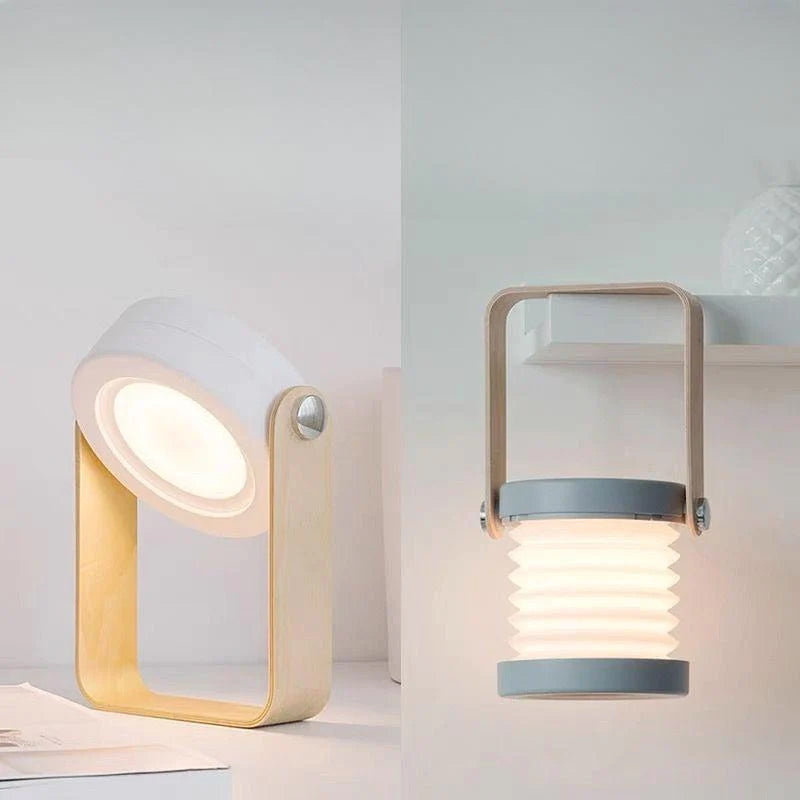 LightFlex - 360° Tragbare LED-Schreibtischlampe | 50% RABATT