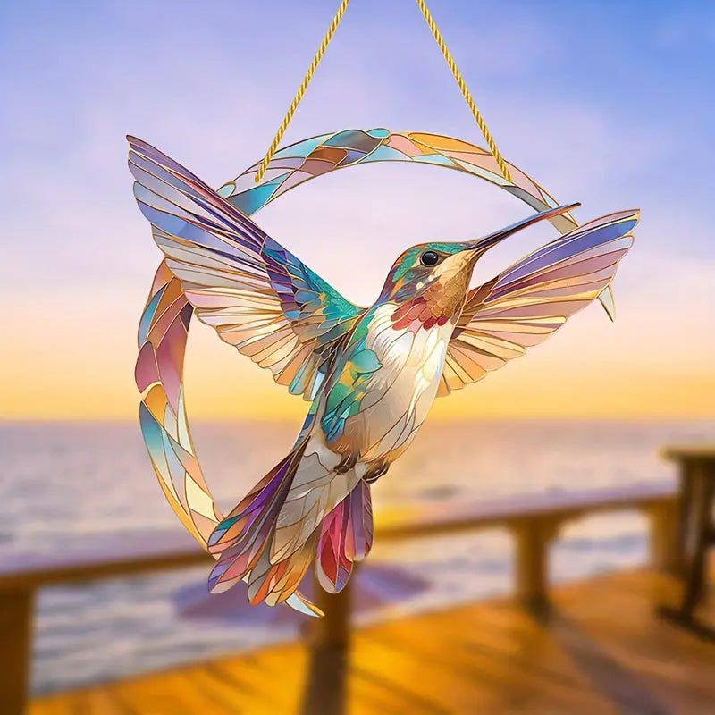Acryl-Kolibri-Anhänger