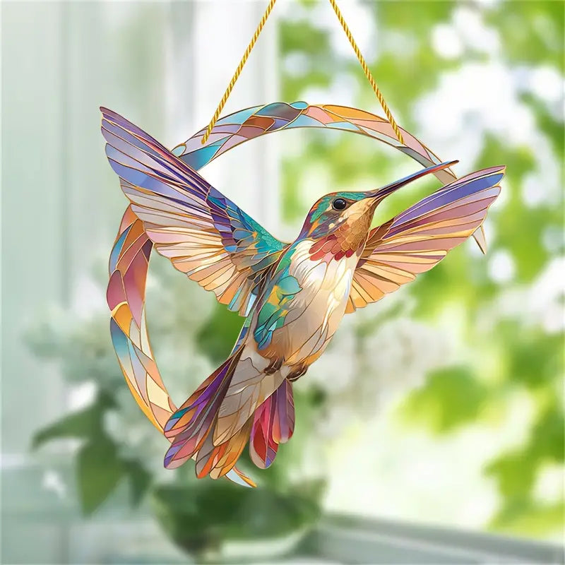 Acryl-Kolibri-Anhänger