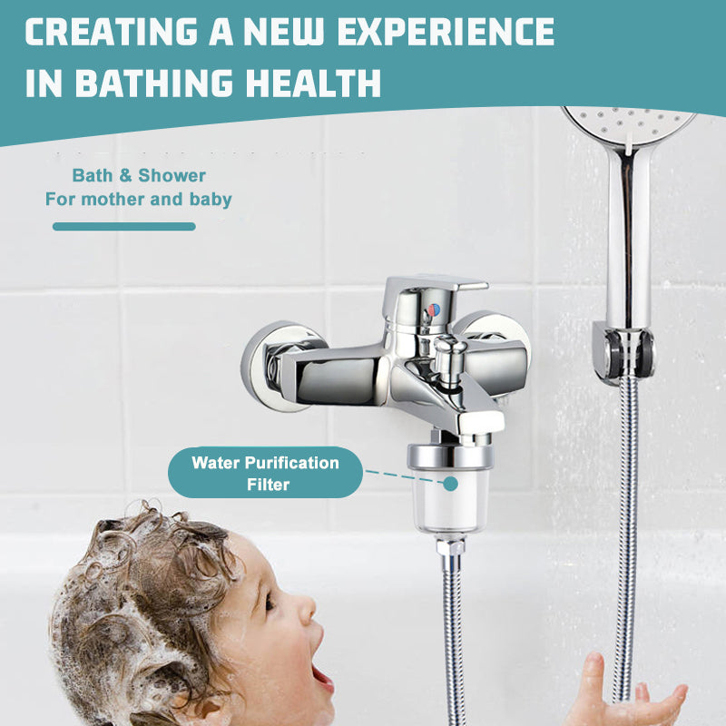 Duschfilter - Kalkfilter für Dusche, Reinigt Wasser für Haut & Haare