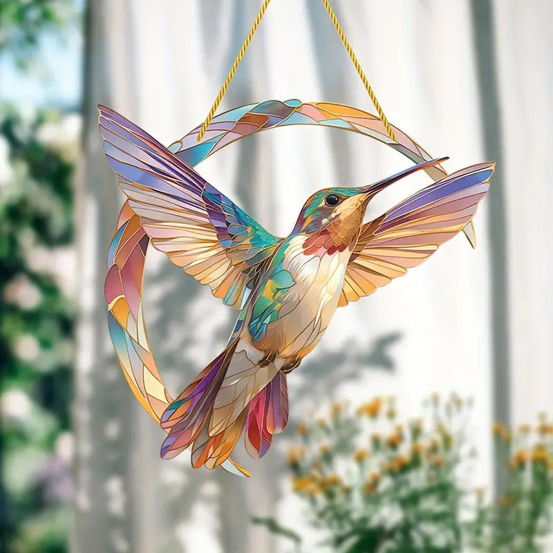 Acryl-Kolibri-Anhänger