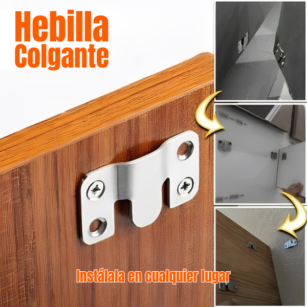HangEase - Interlocking Hängeschnallen | 6 Paare | 2+4 GRATIS