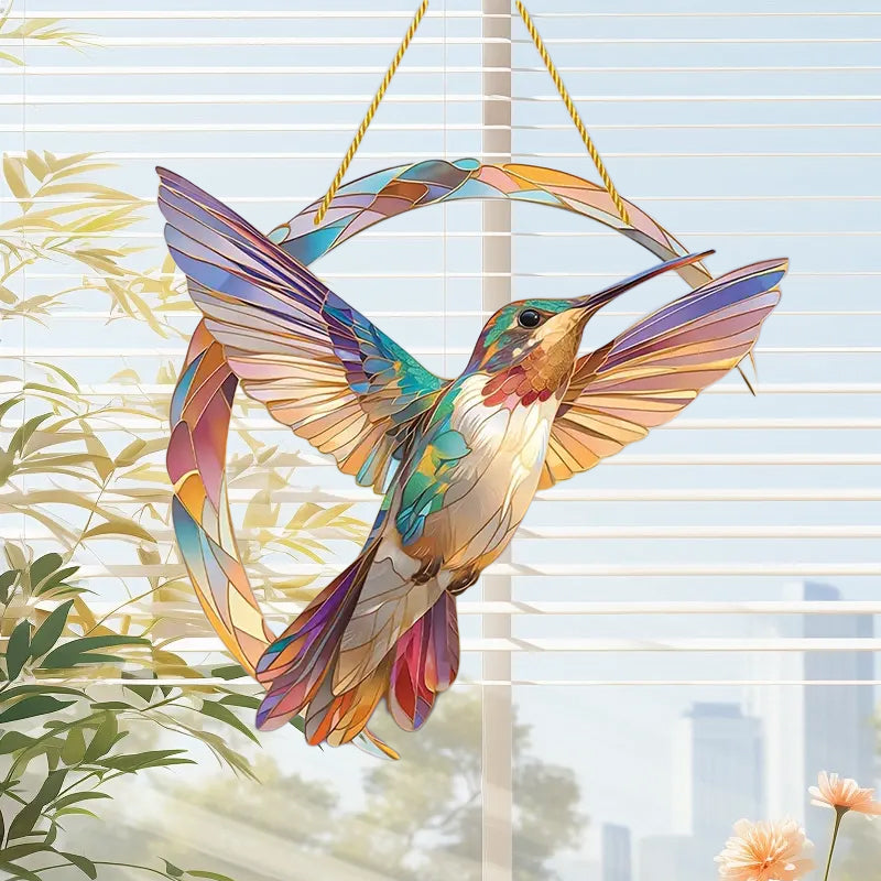 Acryl-Kolibri-Anhänger