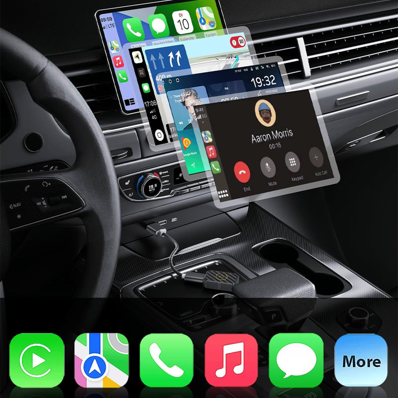 AutoLink - Mini-Kabelloser CarPlay-Adapter