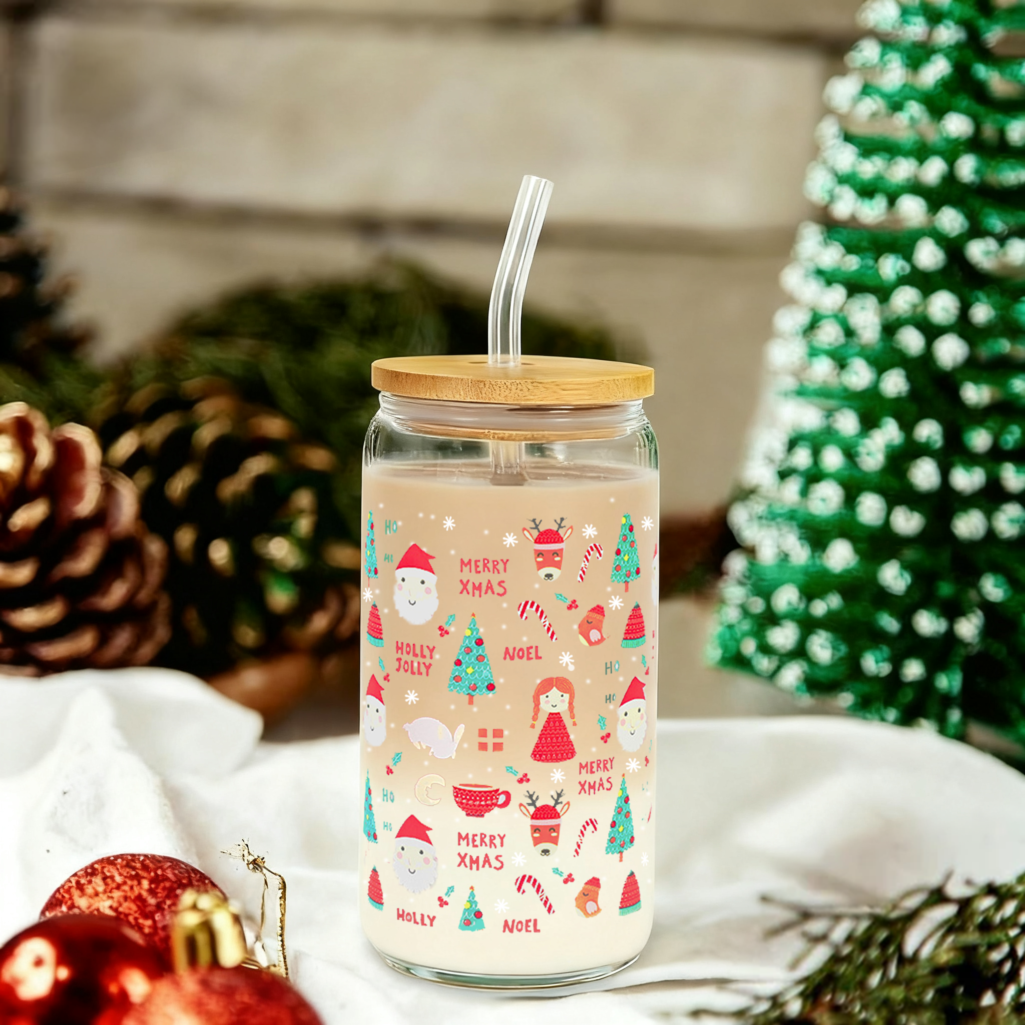 HoliGlow – Farbwechselnde Weihnachts-Tasse