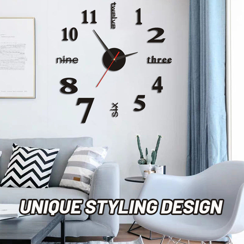 🌟 Kreative Stille DIY Wanduhr – Kunstvolles Design für Ihr Zuhause! 🌟 | 50% RABATT