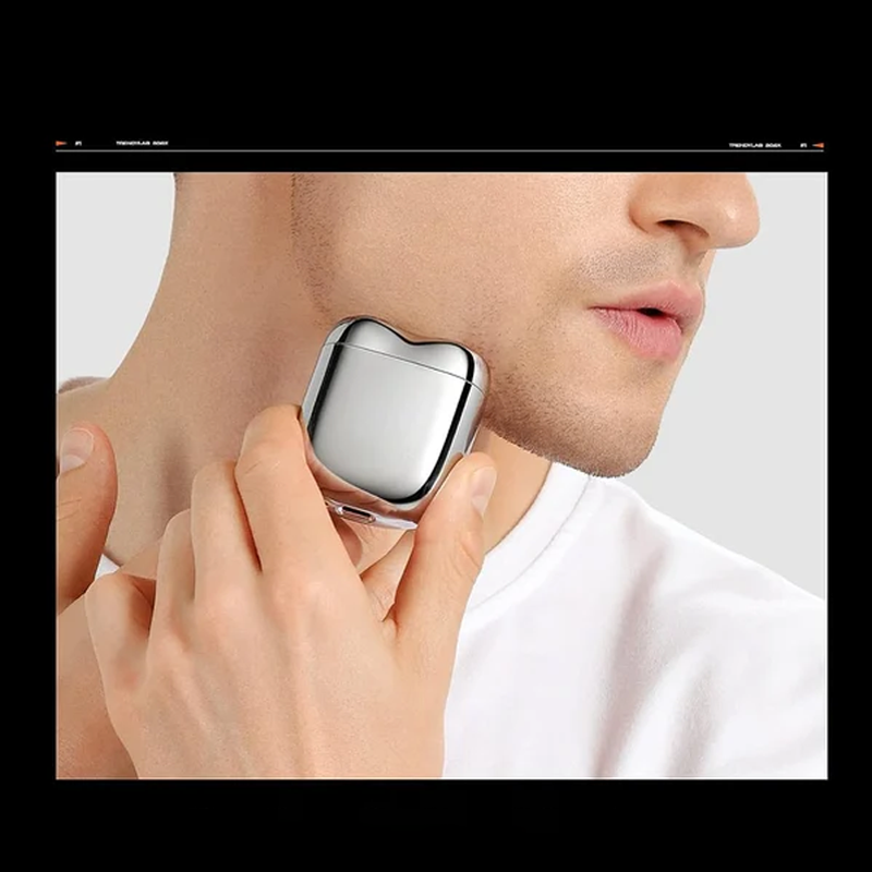 TurboShave - Wiederaufladbarer  wasserdichter kompakter Elektrorasierer | 50% RABATT