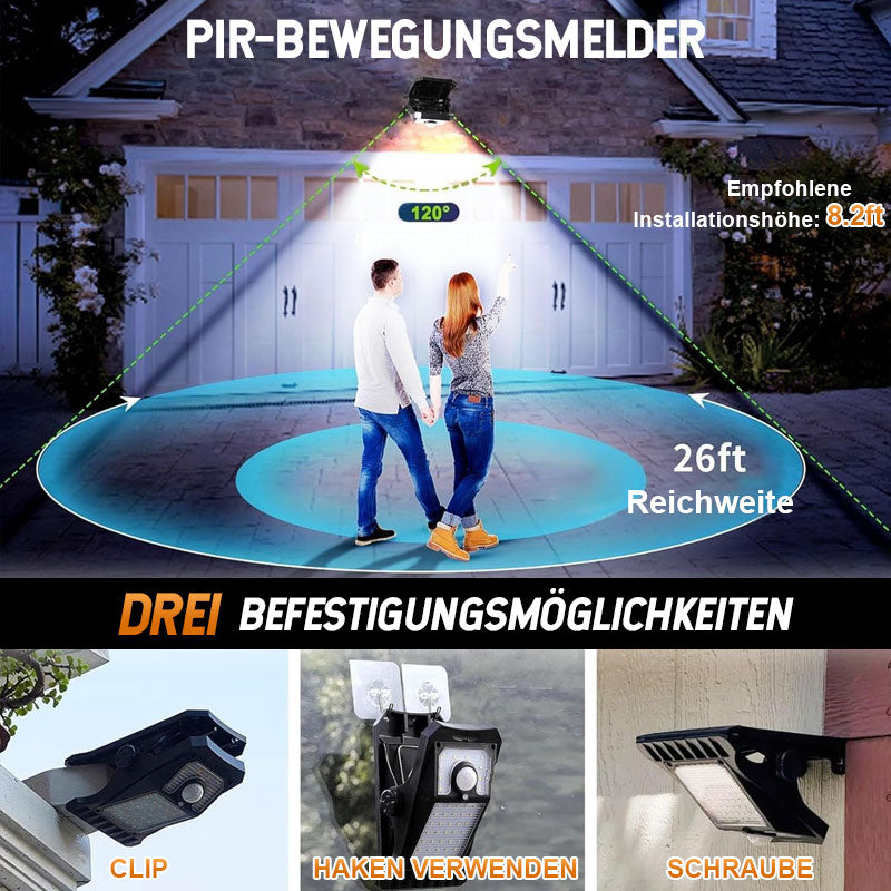 Wasserdichte Solarlampe - Flexible Solarleuchten Für Garten & Outdoor