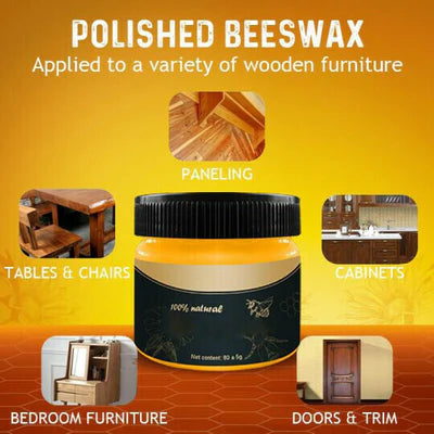 Beeswax - Bio-Holzmöbelpolitur 80g | 1+1 GRATIS