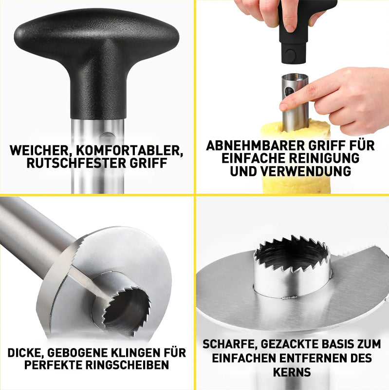 Ananasentkerner und -schneider