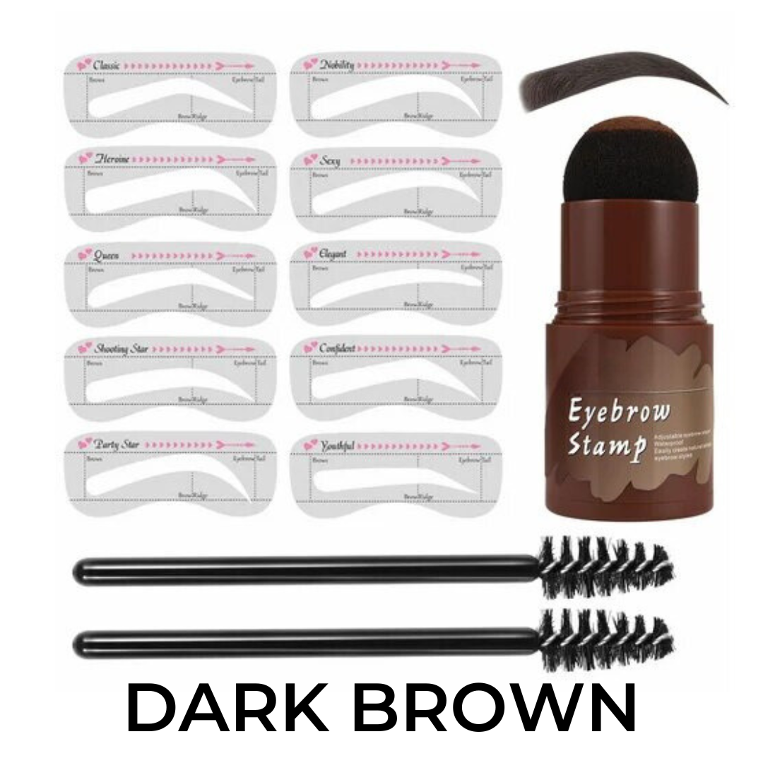 PerfectBrow - Schablonen- und Stempelset | 1+1 GRATIS