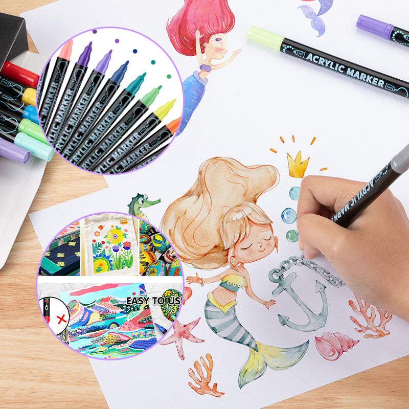 Acrylfarbe Markierstift