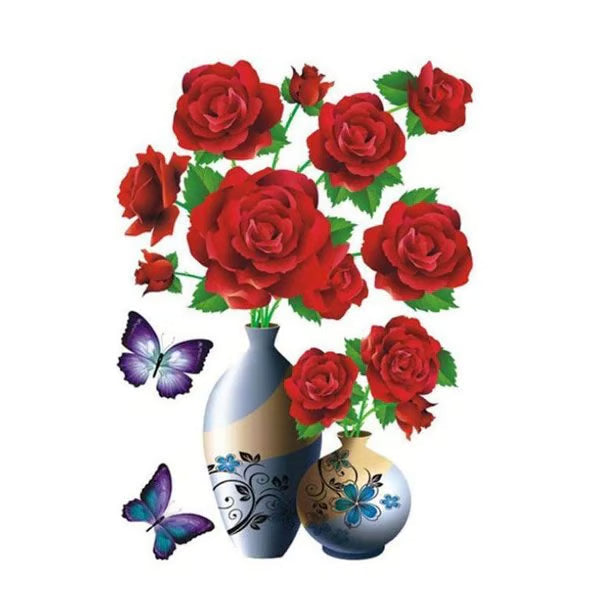 DecoBloom™ – 3D Vasen-Sticker | 1+2 GRATIS