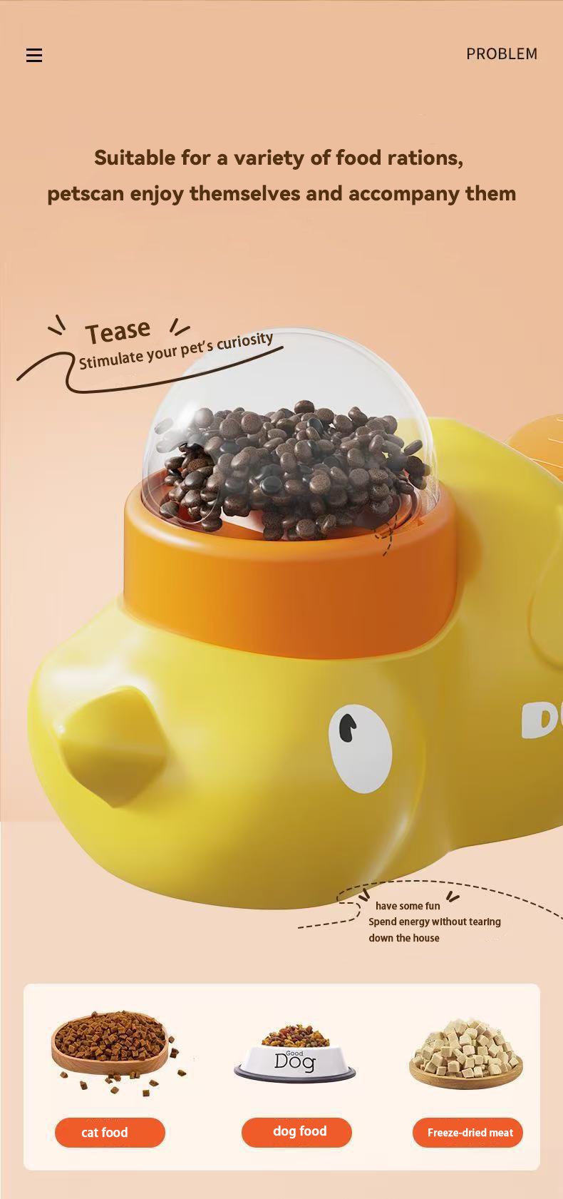 DuckFun™ – Interaktiver Mini-Enten-Futterspender | 50% Rabatt