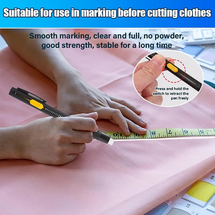 SewMark™ – Mit Hitze entfernbarer Stoffmarker